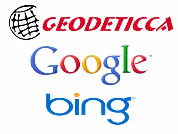 Porovnanie ortofotomáp GEODETICCA VISION, Google a Bing